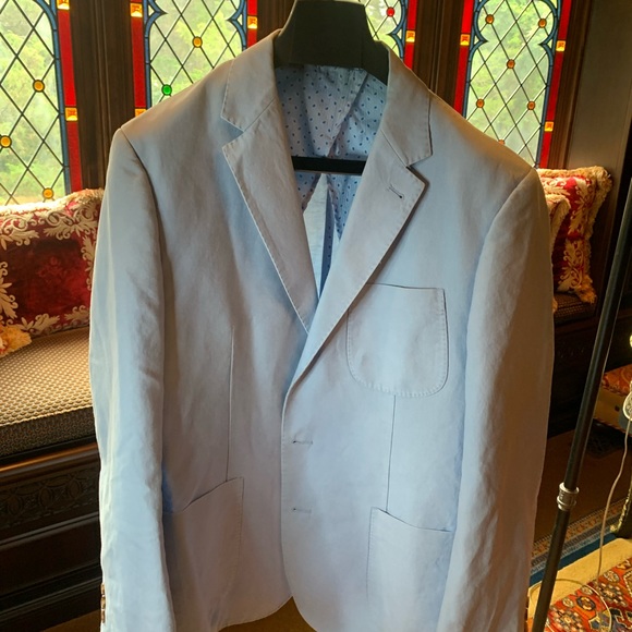 Light blue blazer